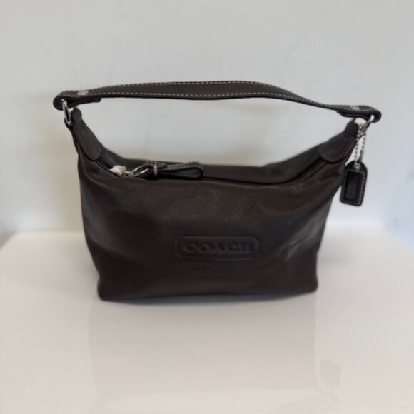 coach bag brown leather small bag - Picture 1 of 6